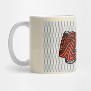 Brush stroke pop art Mug